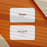 Premium visiting card printing by ColorAura Surat