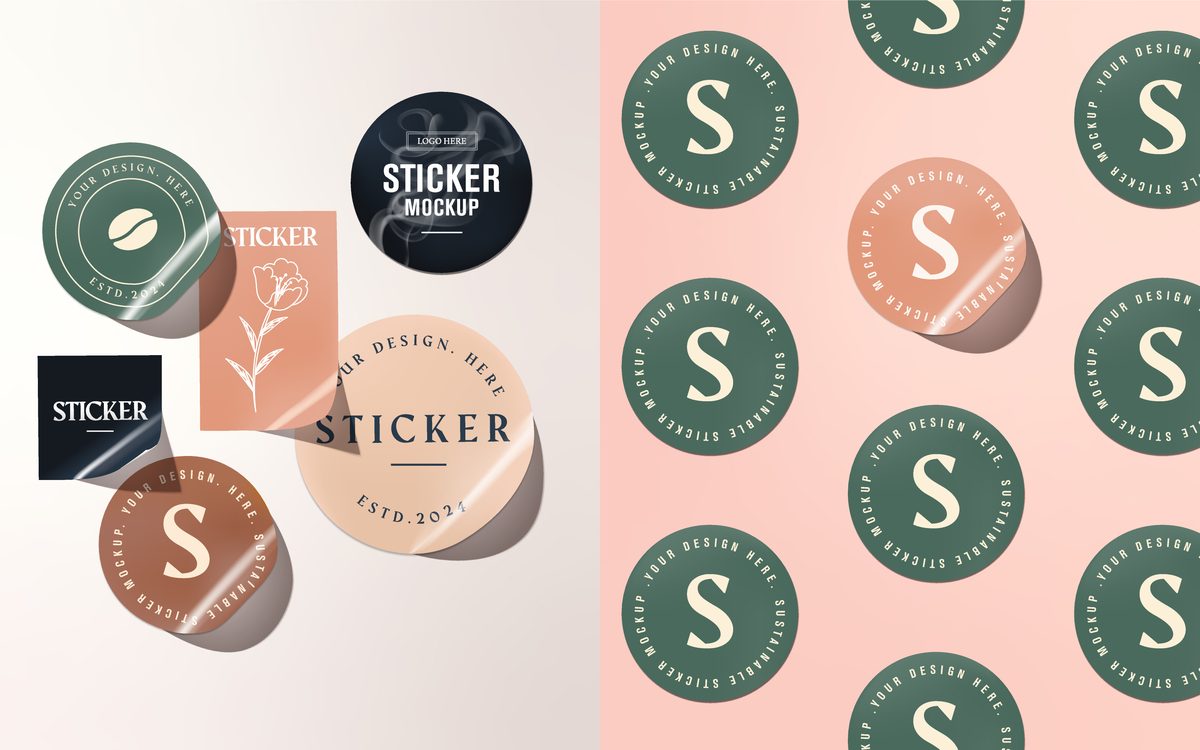 Custom labels and stickers printed by ColorAura