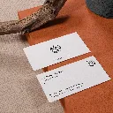 Textured Business Cards – front view – printed by ColorAura, Surat