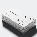 Textured Business Cards – detail close-up – printed by ColorAura, Surat