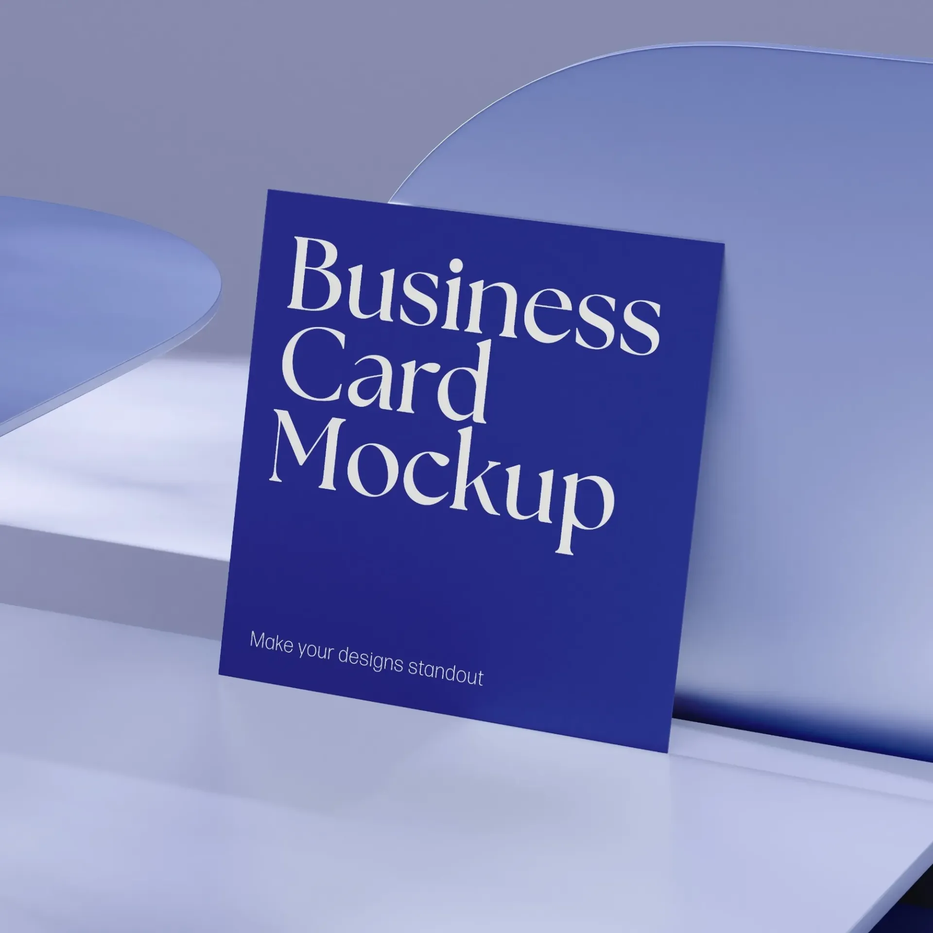 Square Business Cards Printing (2.5 × 2.5 inch) (200, Single Side Print, Standard ( No Lamination ))