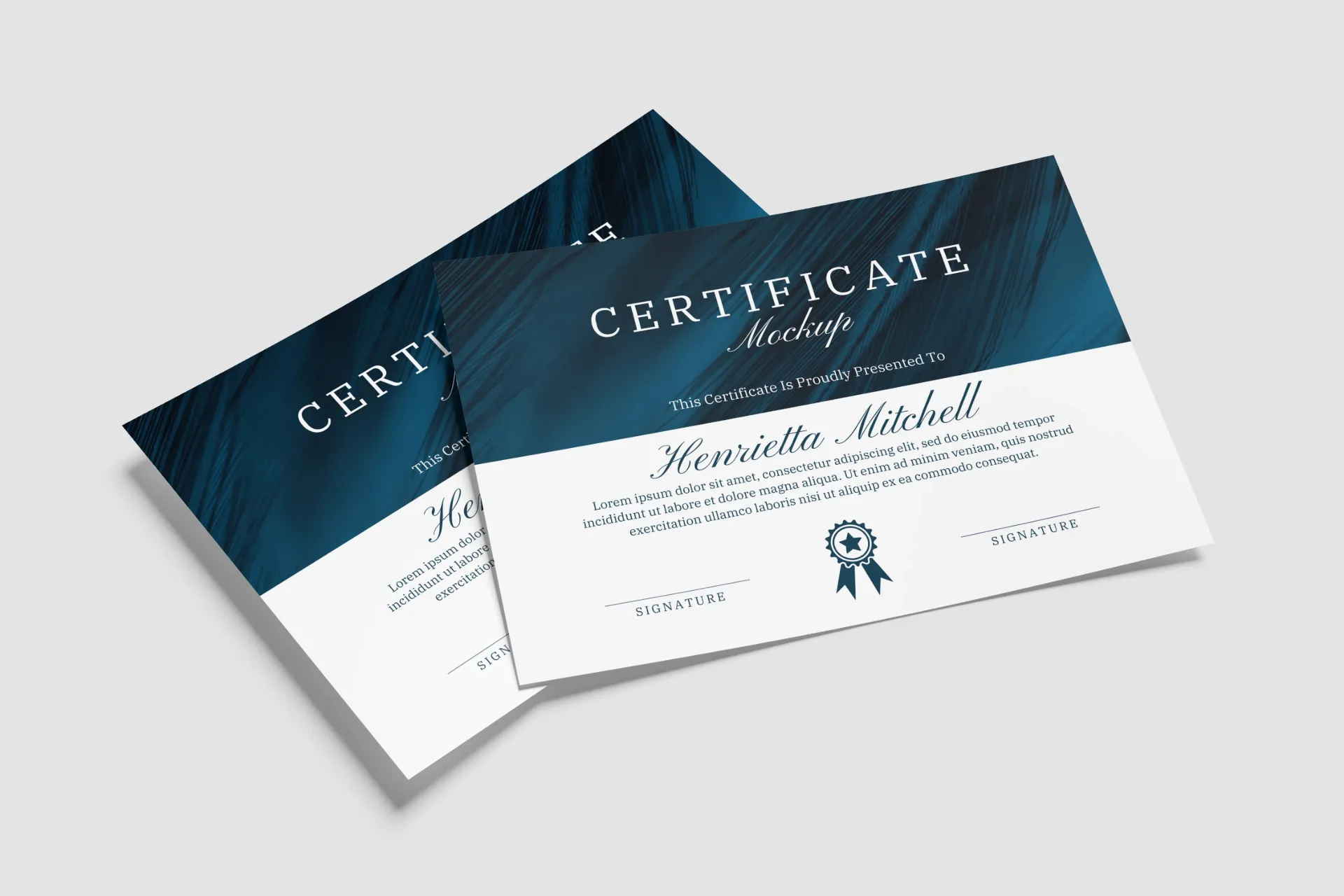 Premium Paper Certificates